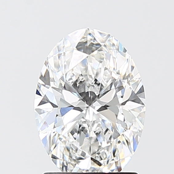 1.50 Carat Oval Shaped, Ideal Cut, E Color, VVS2 Clarity, IGI Certified Lab Grown Diamond