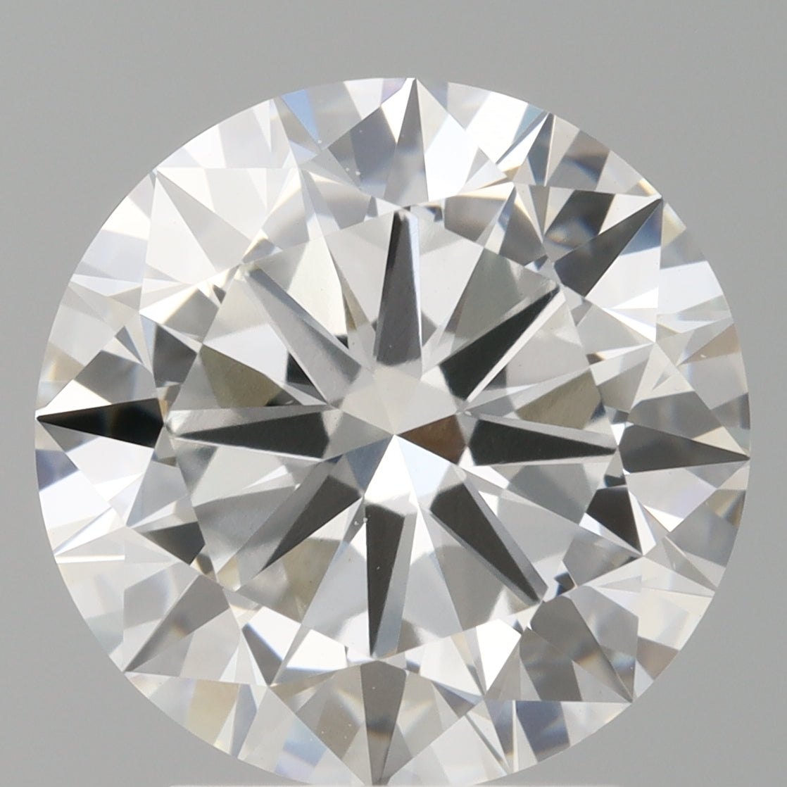 3.00 Carat Round Shaped, Excellent Cut, E Color, VS1 Clarity, IGI Certified Lab Grown Diamond