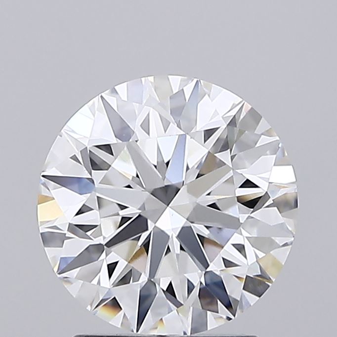 2.19 Carat Round Shaped, Ideal Cut, E Color, VVS2 Clarity, IGI Certified Lab Grown Diamond