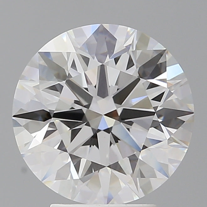 4.09 Carat Round Shaped, Ideal Cut, E Color, VVS2 Clarity, IGI Certified Lab Grown Diamond