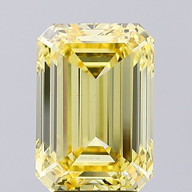 4.01 Carat Emerald Shaped, Ideal Cut, VS1 Clarity, IGI Certified Lab Grown Diamond