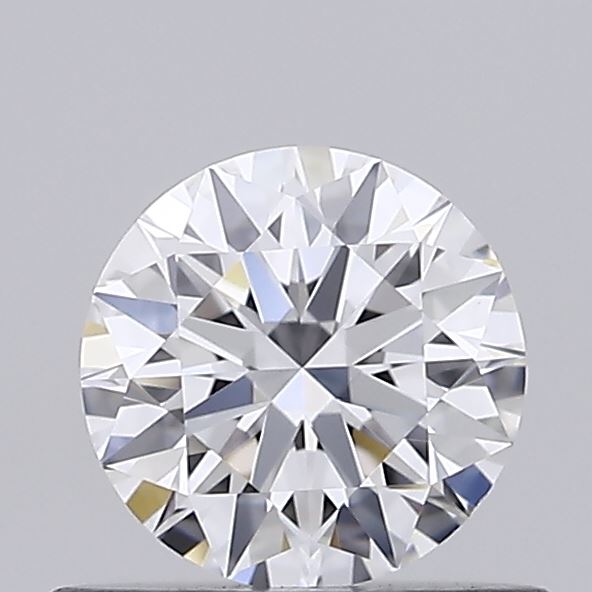 0.54 Carat Round Shaped, Ideal Cut, D Color, VVS2 Clarity, IGI Certified Lab Grown Diamond