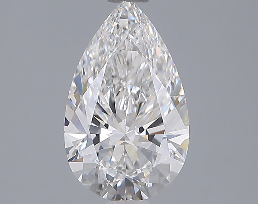 1.53 Carat Pear Shaped, Ideal Cut, E Color, VVS2 Clarity, IGI Certified Lab Grown Diamond