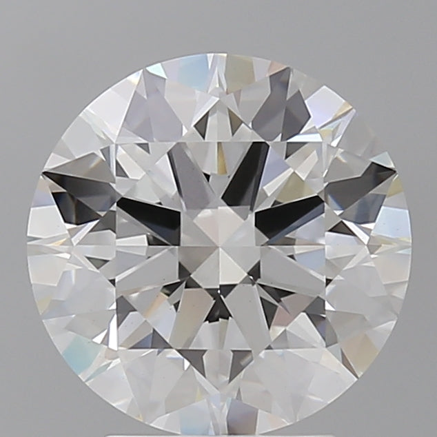 3.58 Carat Round Shaped, Ideal Cut, E Color, VS1 Clarity, IGI Certified Lab Grown Diamond