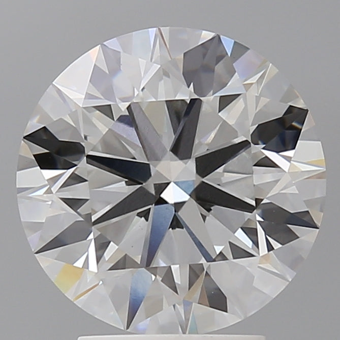 3.52 Carat Round Shaped, Ideal Cut, F Color, VVS2 Clarity, IGI Certified Lab Grown Diamond