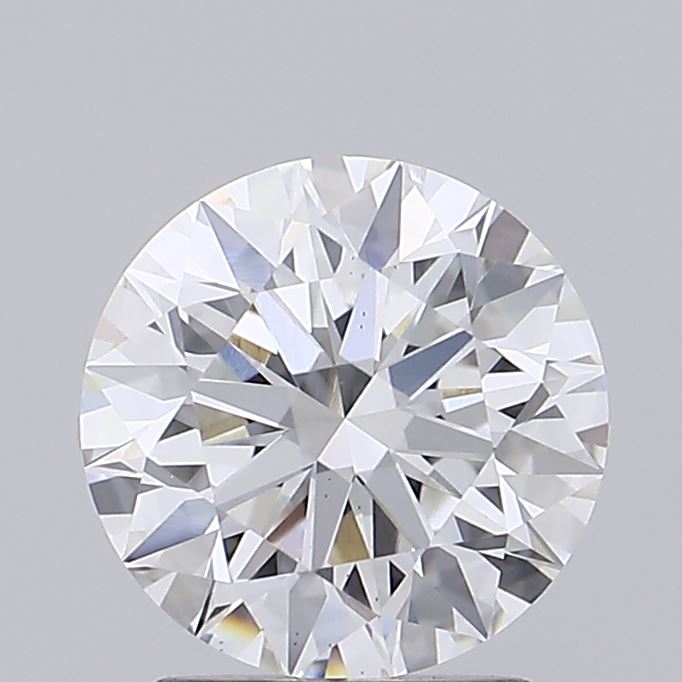 2.08 Carat Round Shaped, Ideal Cut, E Color, VS1 Clarity, IGI Certified Lab Grown Diamond