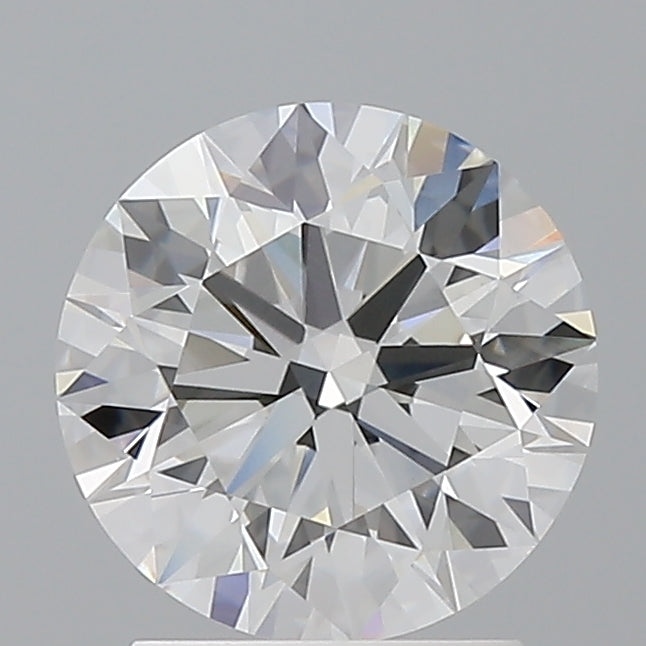 2.10 Carat Round Shaped, Ideal Cut, E Color, VVS2 Clarity, IGI Certified Lab Grown Diamond