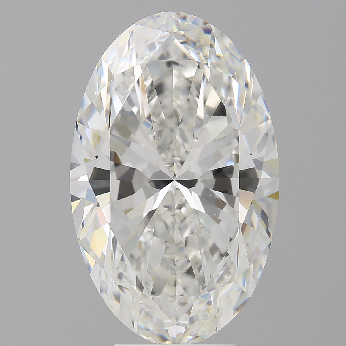 7.10 Carat Oval Shaped, Excellent Cut, F Color, VVS2 Clarity, IGI Certified Lab Grown Diamond