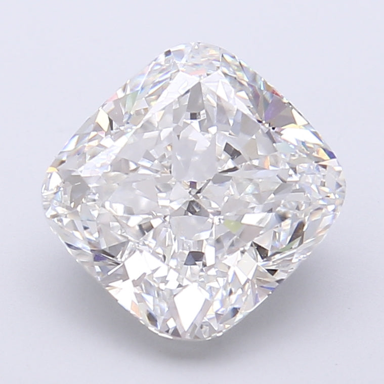 4.16 Carat Cushion Shaped, Very Good Cut, E Color, VVS2 Clarity, IGI Certified Lab Grown Diamond