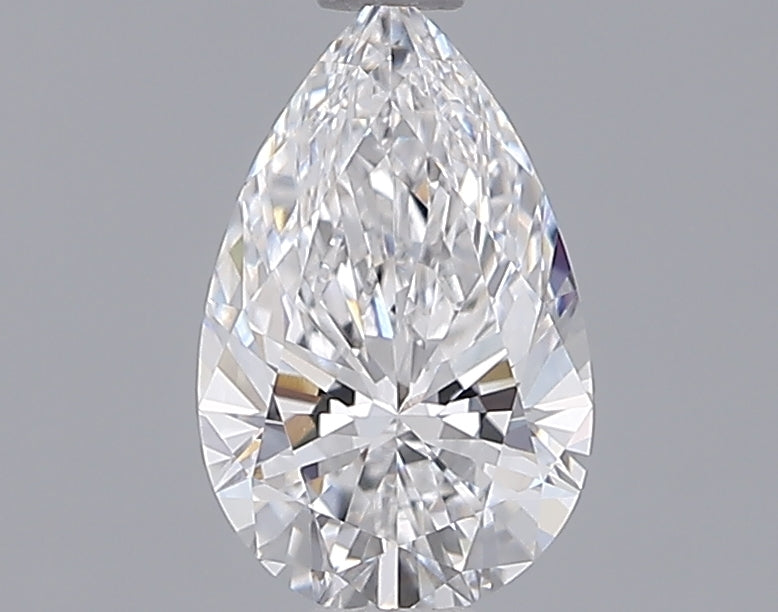 1.07 Carat Pear Shaped, Ideal Cut, D Color, VVS2 Clarity, IGI Certified Lab Grown Diamond