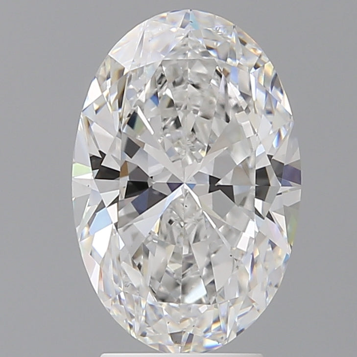 3.51 Carat Oval Shaped, Ideal Cut, E Color, VS2 Clarity, IGI Certified Lab Grown Diamond