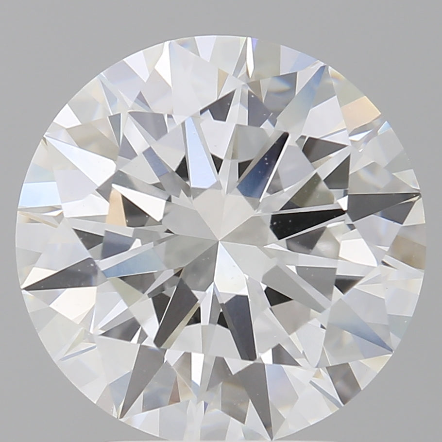 4.00 Carat Round Shaped, Excellent Cut, E Color, VS1 Clarity, IGI Certified Lab Grown Diamond