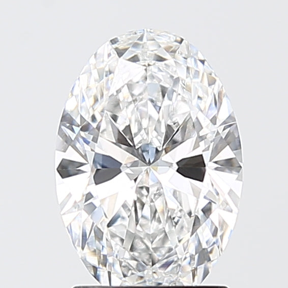 1.51 Carat Oval Shaped, Ideal Cut, D Color, VVS2 Clarity, IGI Certified Lab Grown Diamond