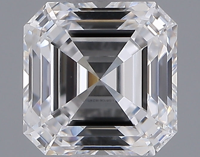 1.01 Carat Asscher Shaped, Ideal Cut, D Color, VVS1 Clarity, IGI Certified Lab Grown Diamond