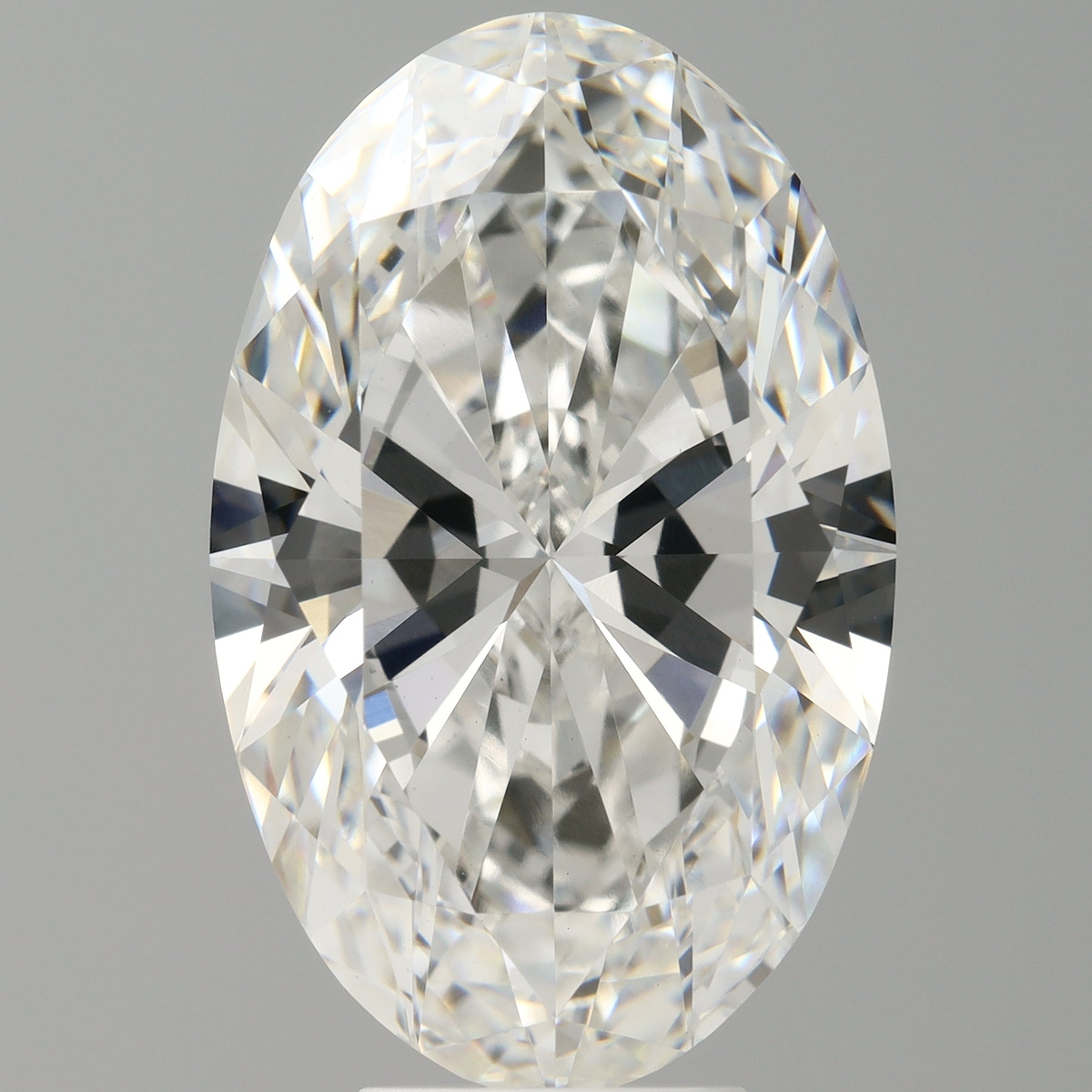 7.01 Carat Oval Shaped, Ideal Cut, E Color, VVS2 Clarity, IGI Certified Lab Grown Diamond