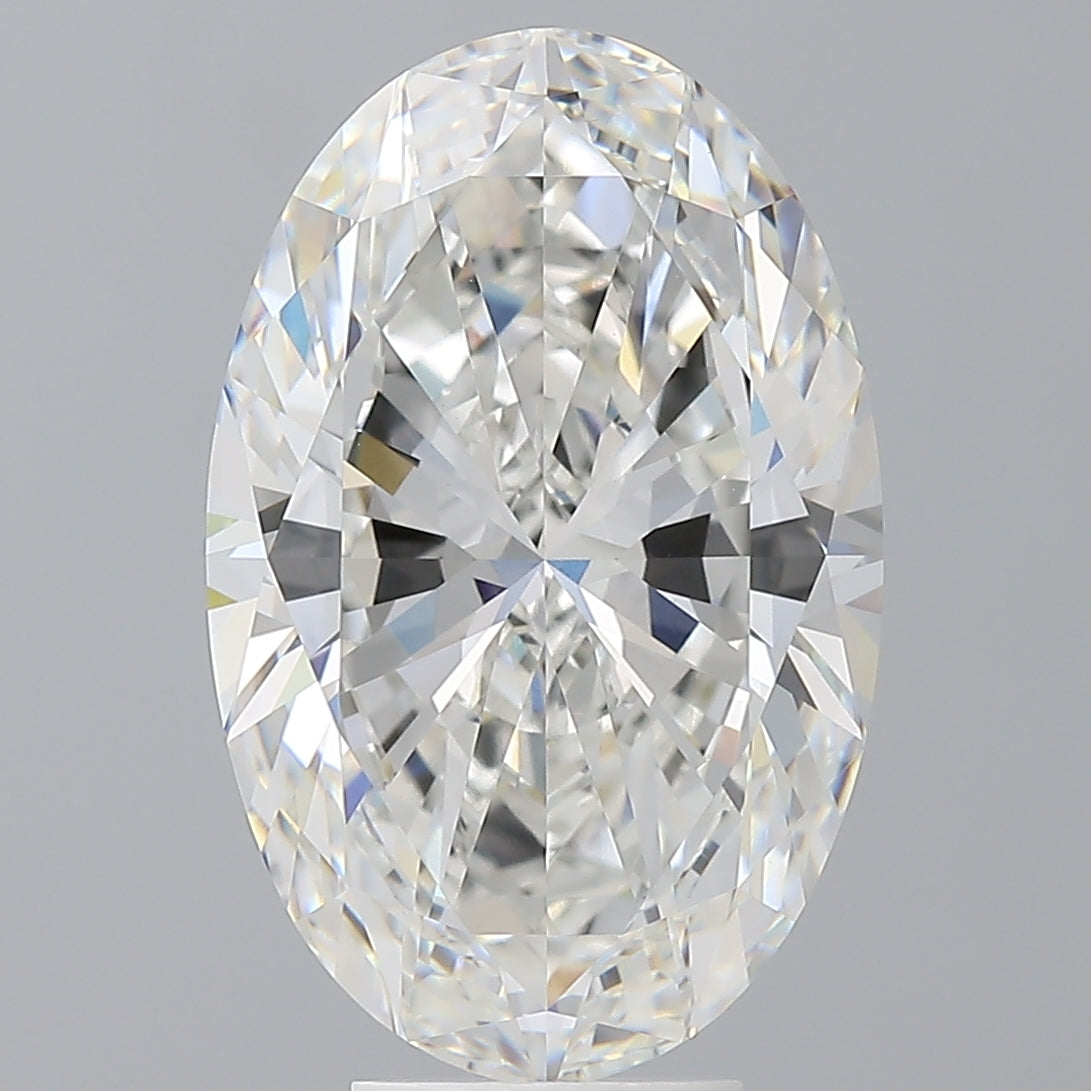6.60 Carat Oval Shaped, Ideal Cut, E Color, VVS2 Clarity, IGI Certified Lab Grown Diamond