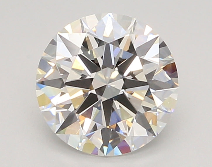 2.03 Carat Round Shaped, Ideal Cut, F Color, VVS2 Clarity, IGI Certified Lab Grown Diamond