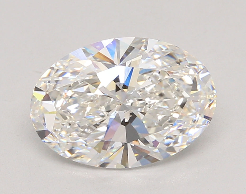 3.04 Carat Oval Shaped, Ideal Cut, E Color, VVS1 Clarity, IGI Certified Lab Grown Diamond
