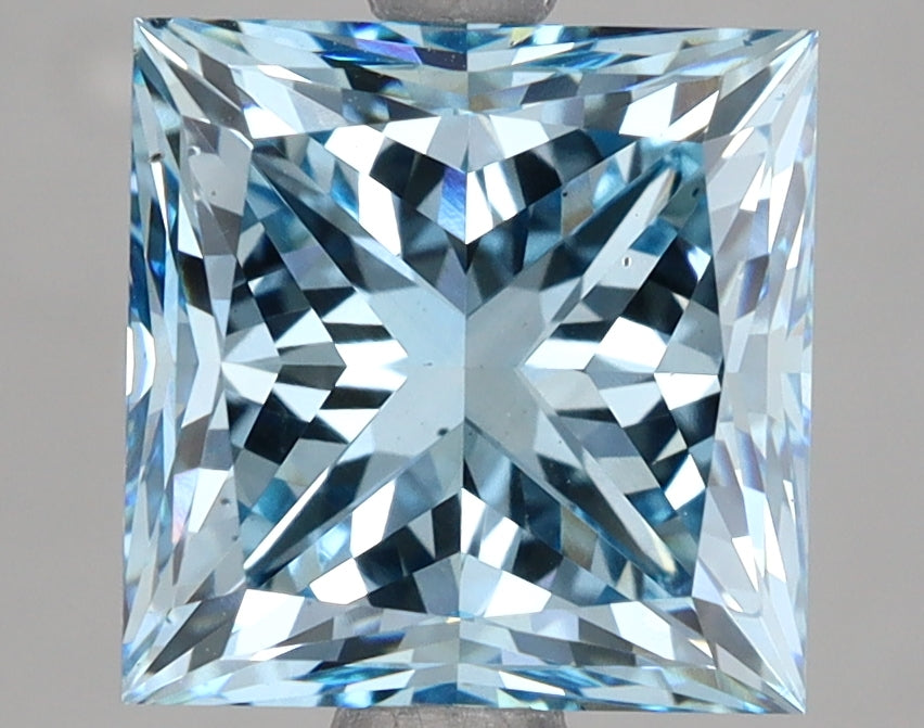 4.52 Carat Princess Shaped, Excellent Cut, VS2 Clarity, IGI Certified Lab Grown Diamond