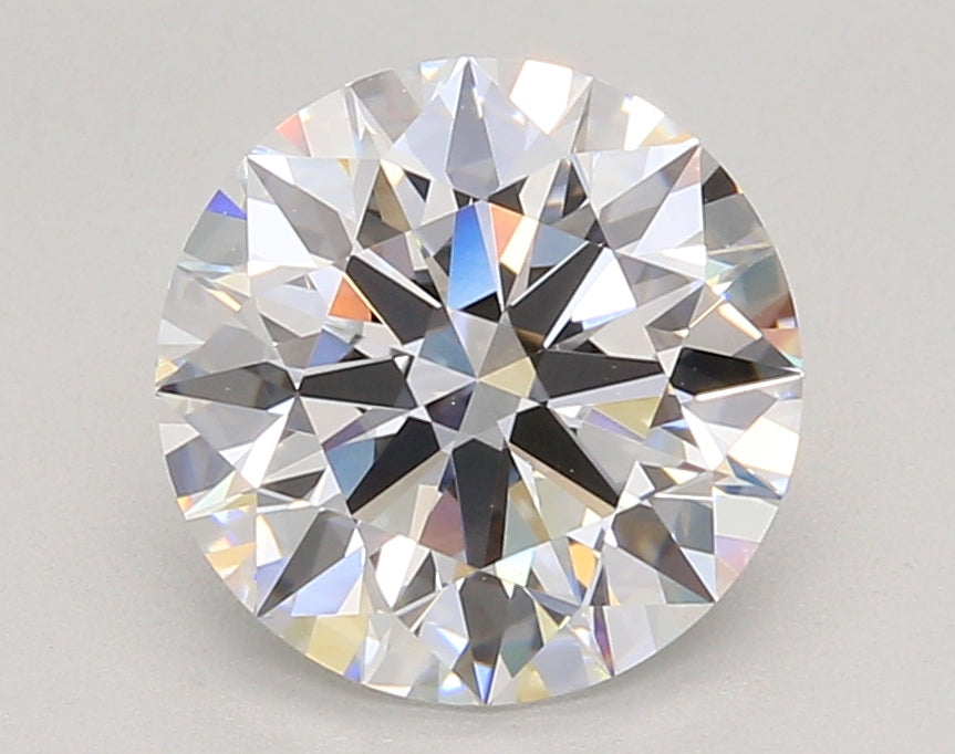 3.06 Carat Round Shaped, Ideal Cut, E Color, VVS2 Clarity, IGI Certified Lab Grown Diamond
