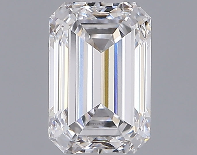 1.02 Carat Emerald Shaped, Ideal Cut, E Color, VVS1 Clarity, IGI Certified Lab Grown Diamond