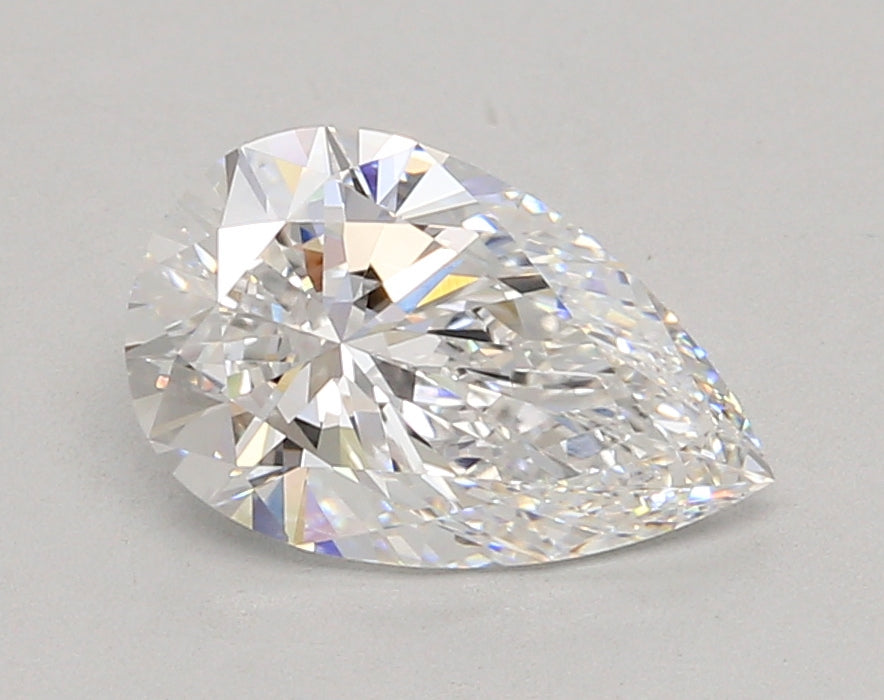 2.04 Carat Pear Shaped, Ideal Cut, D Color, VVS1 Clarity, IGI Certified Lab Grown Diamond