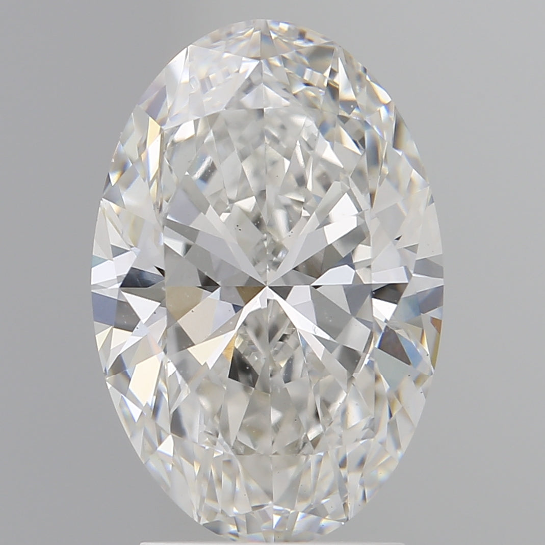 3.03 Carat Oval Shaped, Ideal Cut, G Color, VS1 Clarity, IGI Certified Lab Grown Diamond