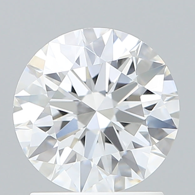 1.52 Carat Round Shaped, Ideal Cut, D Color, VVS2 Clarity, IGI Certified Lab Grown Diamond