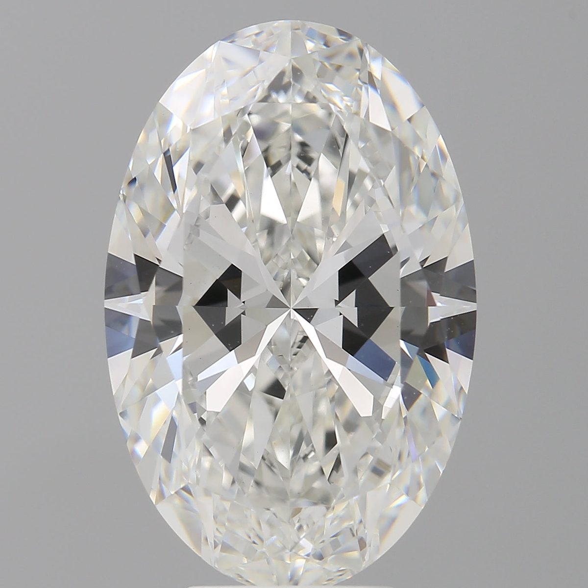 7.03 Carat Oval Shaped, Ideal Cut, F Color, VVS2 Clarity, IGI Certified Lab Grown Diamond