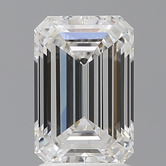 2.08 Carat Emerald Shaped, Ideal Cut, E Color, VVS2 Clarity, IGI Certified Lab Grown Diamond