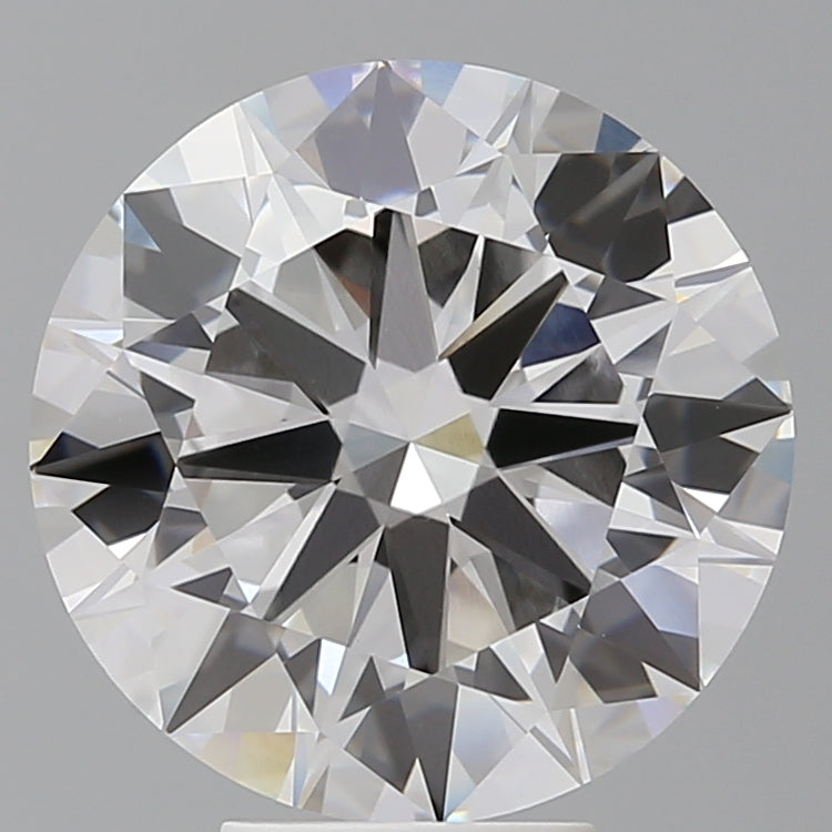 6.53 Carat Round Shaped, Excellent Cut, F Color, VVS2 Clarity, IGI Certified Lab Grown Diamond