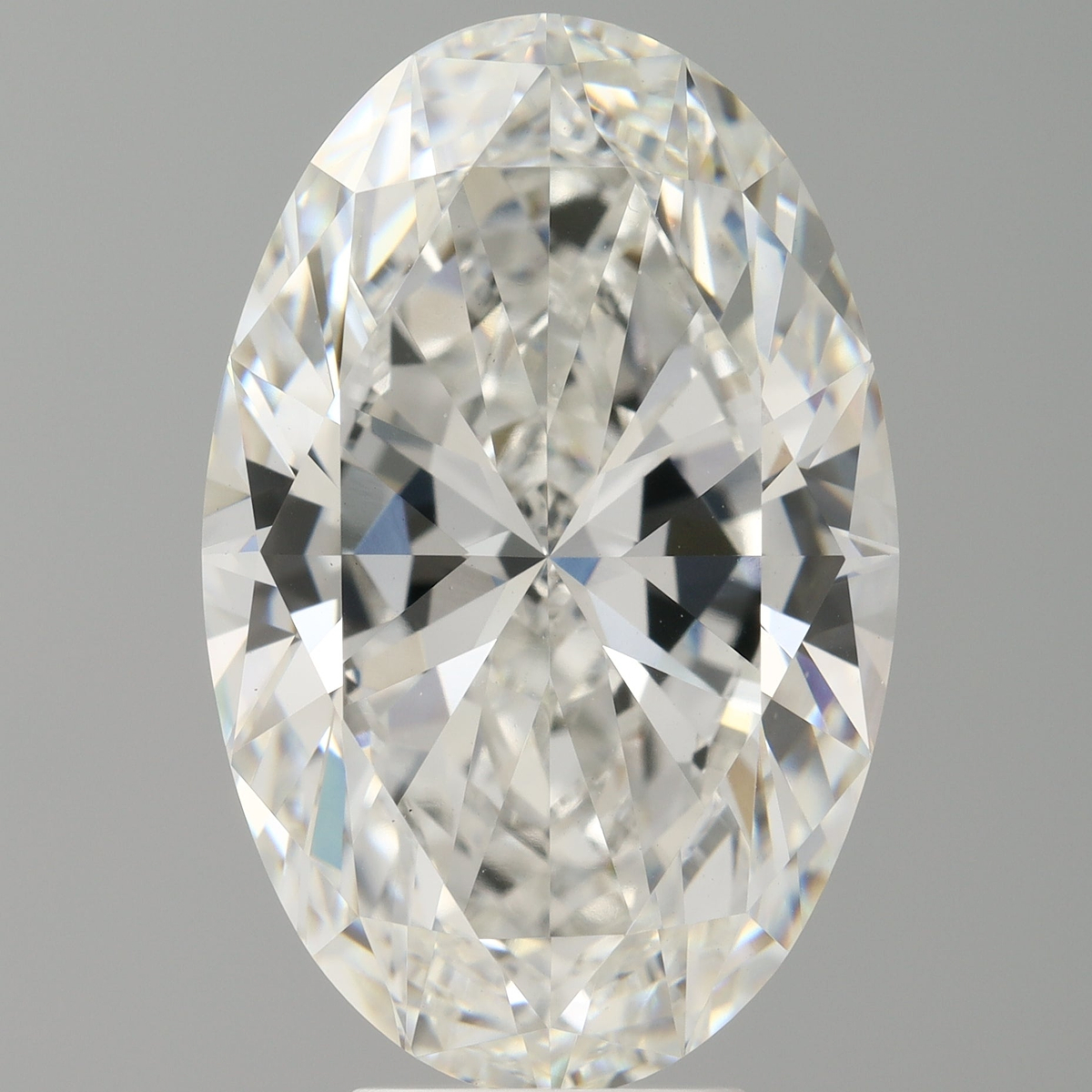 7.02 Carat Oval Shaped, Ideal Cut, F Color, VVS2 Clarity, IGI Certified Lab Grown Diamond