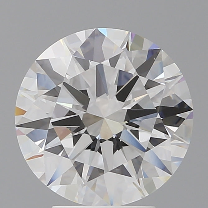 4.00 Carat Round Shaped, Excellent Cut, E Color, VS1 Clarity, IGI Certified Lab Grown Diamond