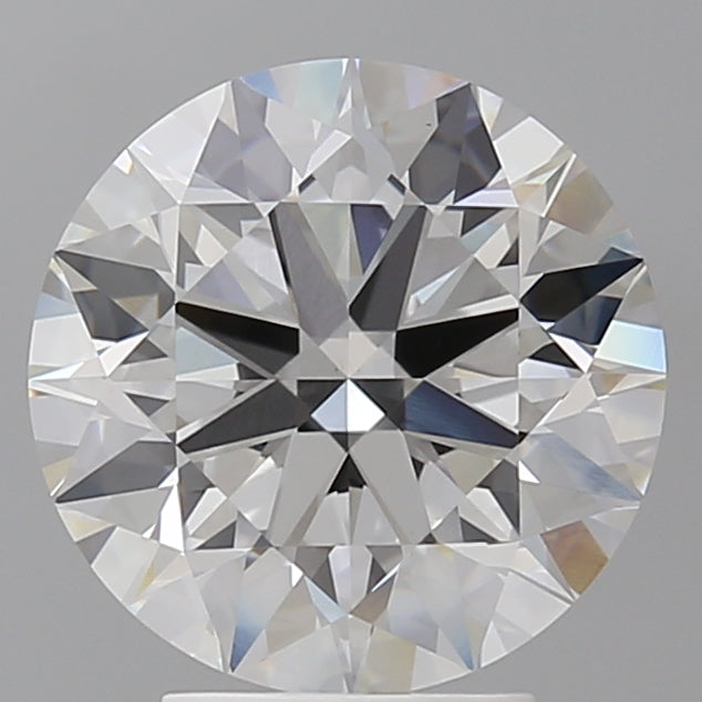 4.01 Carat Round Shaped, Ideal Cut, F Color, VS1 Clarity, IGI Certified Lab Grown Diamond