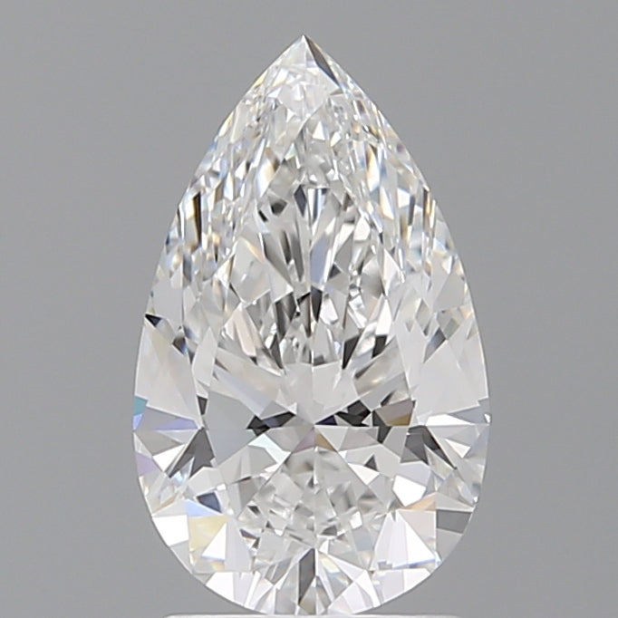 2.08 Carat Pear Shaped, Ideal Cut, E Color, VVS1 Clarity, IGI Certified Lab Grown Diamond