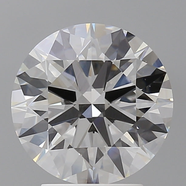 3.08 Carat Round Shaped, Ideal Cut, F Color, VVS2 Clarity, IGI Certified Lab Grown Diamond