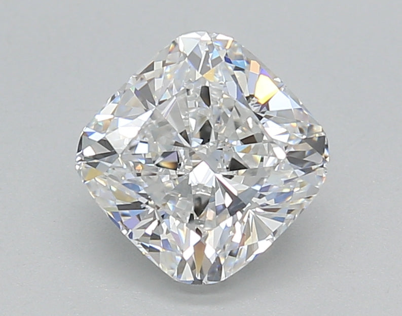 1.52 Carat Cushion Shaped, Ideal Cut, D Color, VVS1 Clarity, IGI Certified Lab Grown Diamond