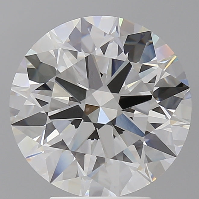 4.59 Carat Round Shaped, Ideal Cut, F Color, VVS2 Clarity, IGI Certified Lab Grown Diamond