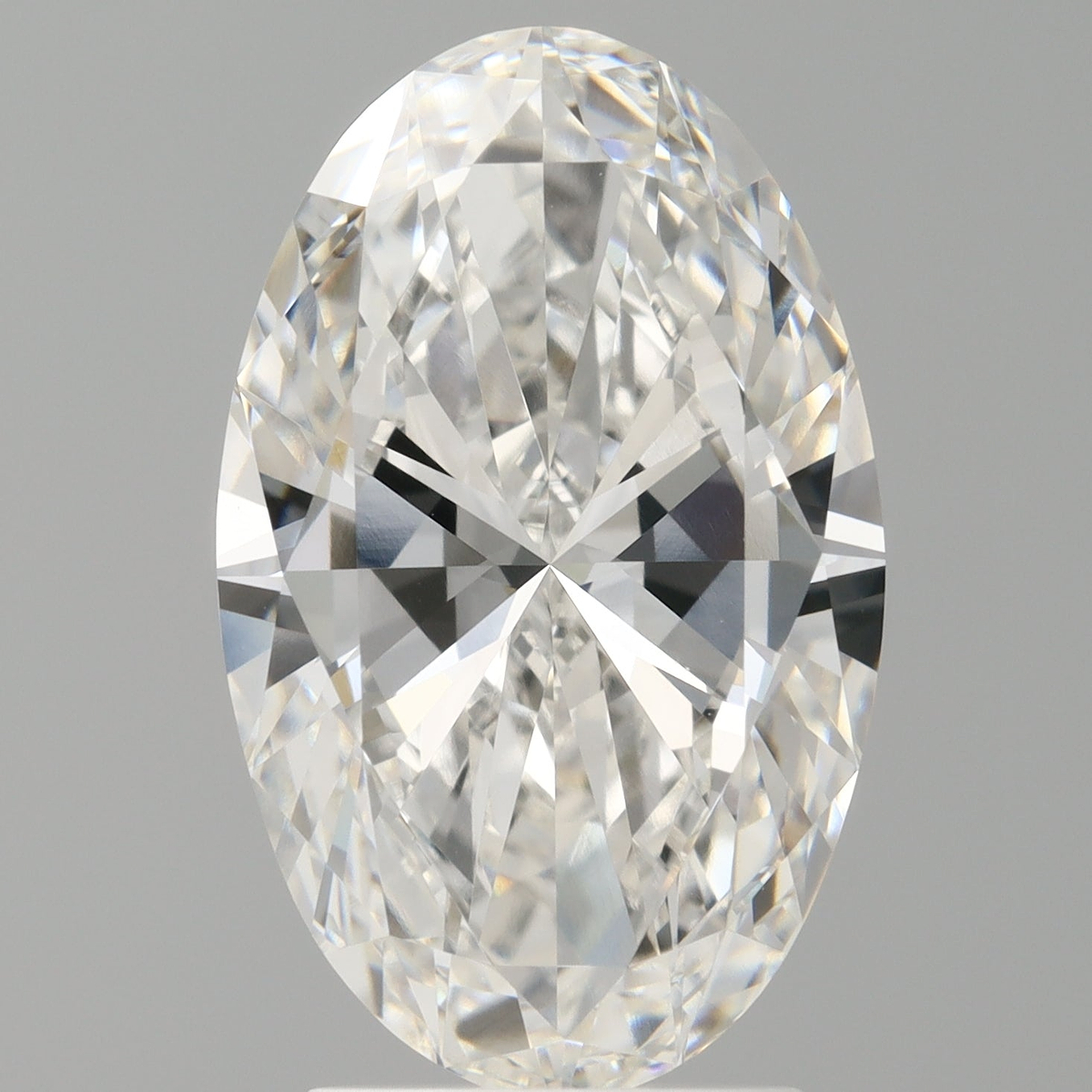 3.05 Carat Oval Shaped, Ideal Cut, F Color, VVS2 Clarity, IGI Certified Lab Grown Diamond