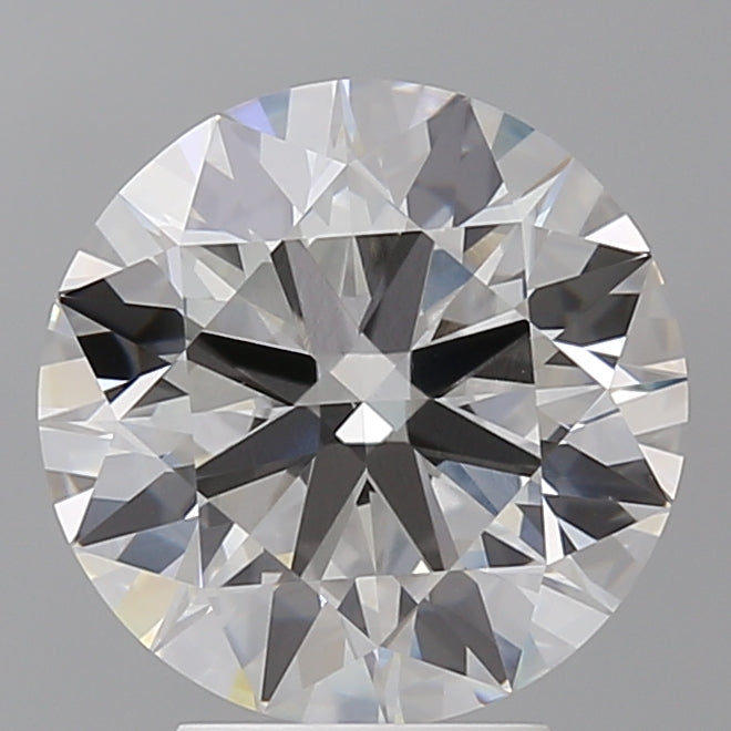 4.10 Carat Round Shaped, Ideal Cut, E Color, VS1 Clarity, IGI Certified Lab Grown Diamond