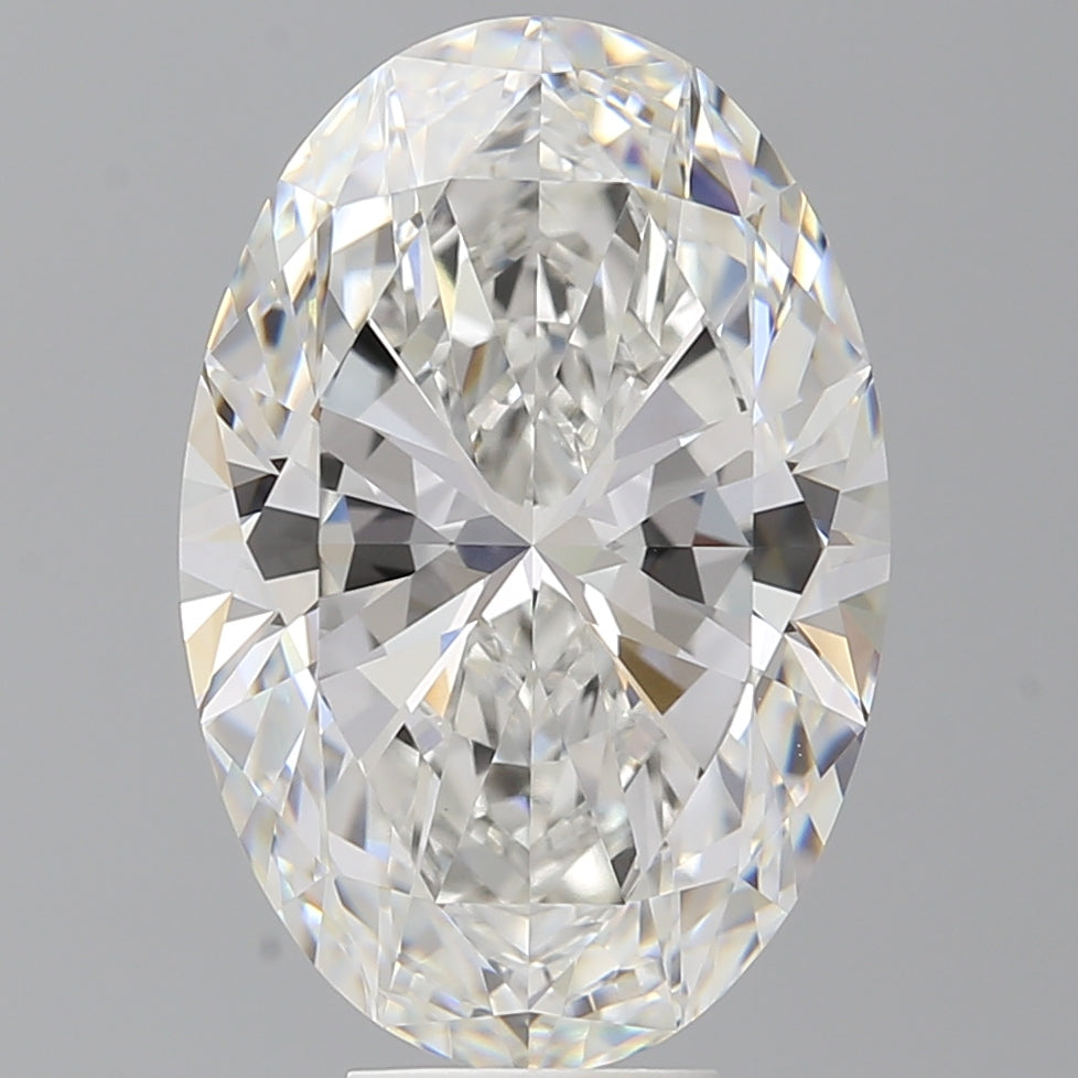 8.59 Carat Oval Shaped, Ideal Cut, F Color, VVS2 Clarity, IGI Certified Lab Grown Diamond