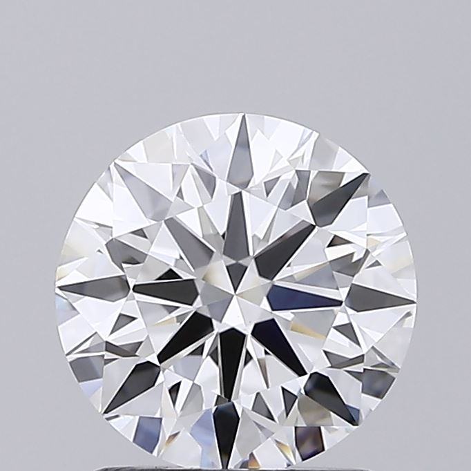 1.50 Carat Round Shaped, Excellent Cut, D Color, VS1 Clarity, IGI Certified Lab Grown Diamond