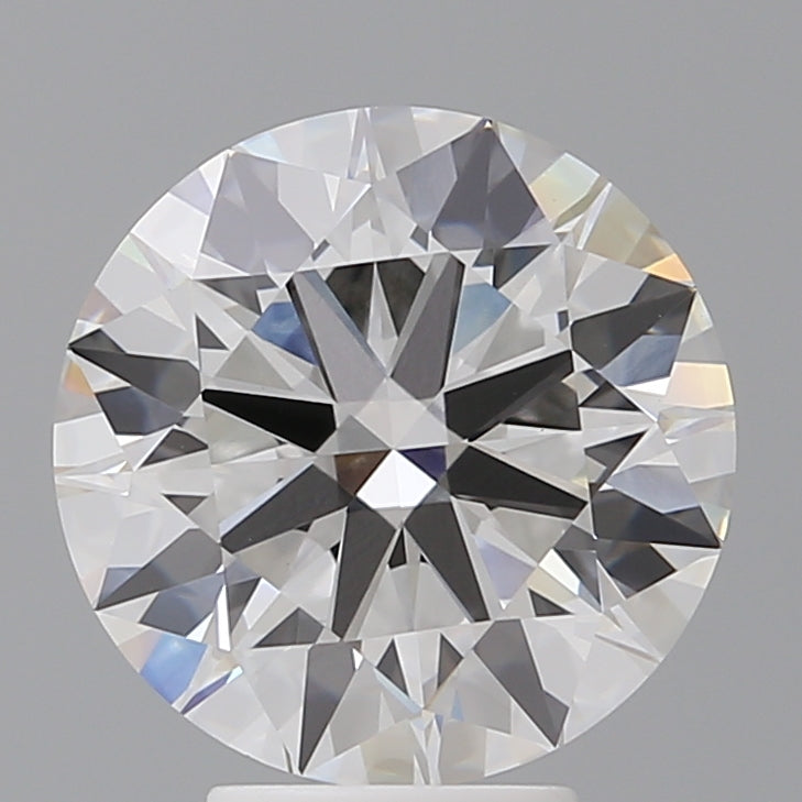 5.07 Carat Round Shaped, Ideal Cut, F Color, VVS2 Clarity, IGI Certified Lab Grown Diamond