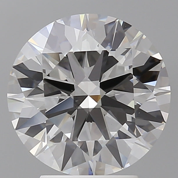 3.54 Carat Round Shaped, Ideal Cut, F Color, VVS2 Clarity, IGI Certified Lab Grown Diamond