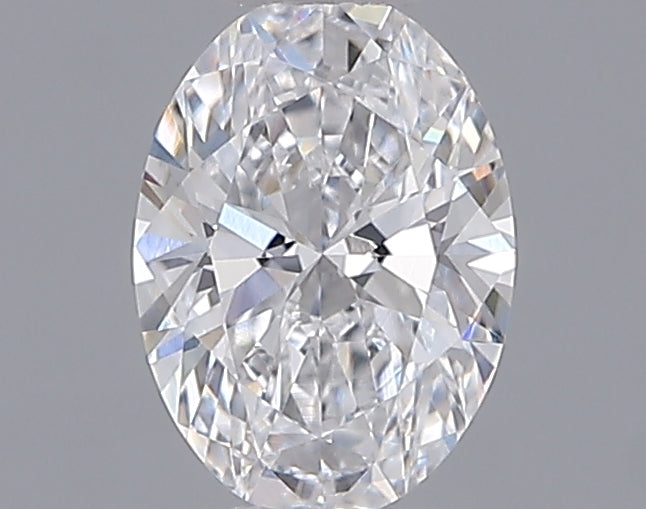 0.52 Carat Oval Shaped, Ideal Cut, D Color, VVS2 Clarity, IGI Certified Lab Grown Diamond