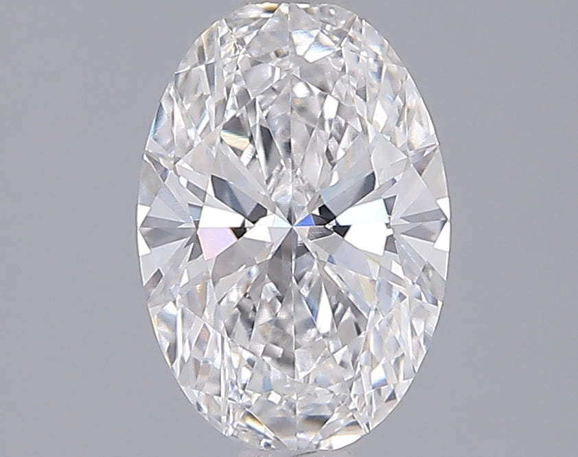 1.57 Carat Oval Shaped, Ideal Cut, D Color, VVS2 Clarity, IGI Certified Lab Grown Diamond