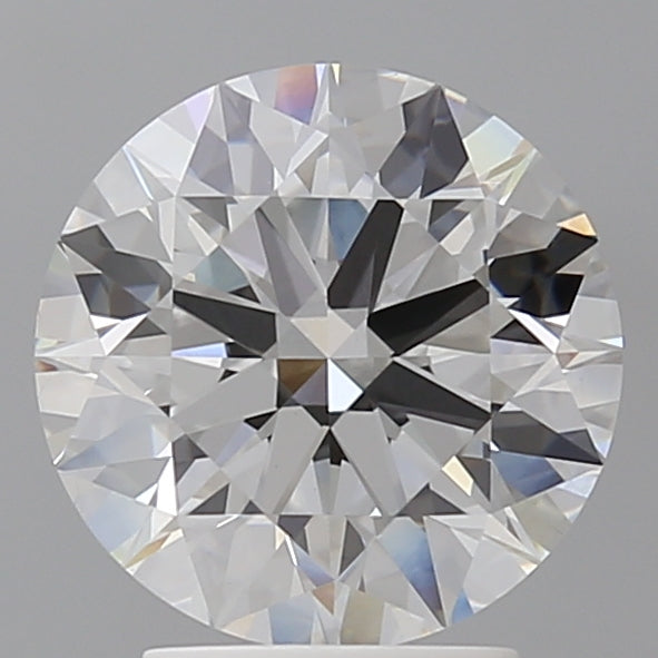 3.08 Carat Round Shaped, Ideal Cut, F Color, VVS2 Clarity, IGI Certified Lab Grown Diamond