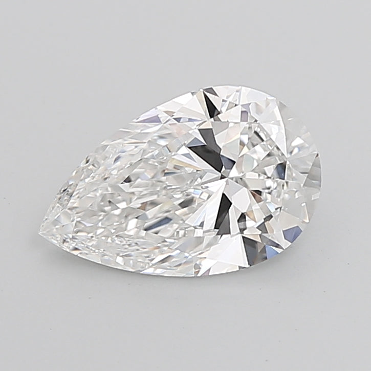 4.02 Carat Pear Shaped, Ideal Cut, E Color, VVS2 Clarity, IGI Certified Lab Grown Diamond