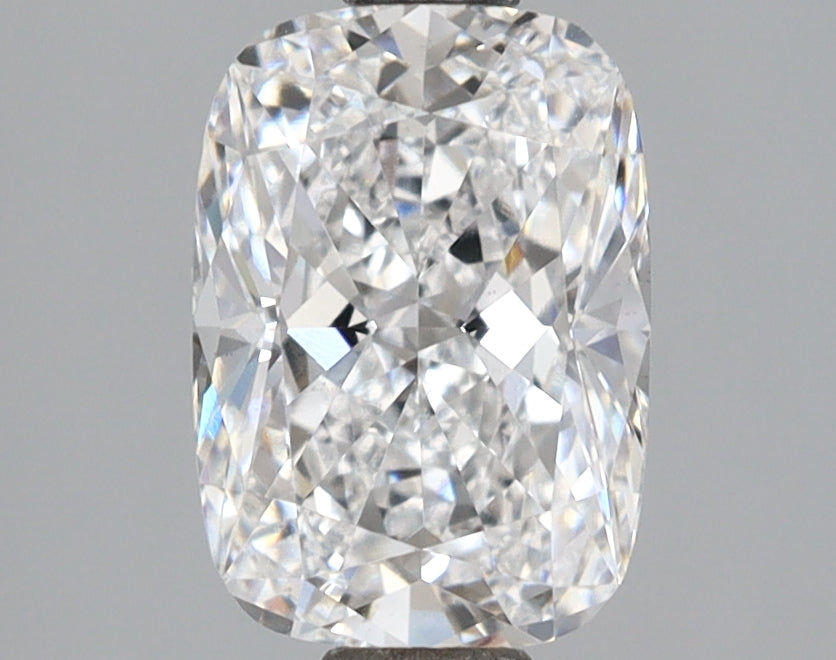 1.81 Carat Cushion Shaped, Ideal Cut, D Color, VS1 Clarity, IGI Certified Lab Grown Diamond