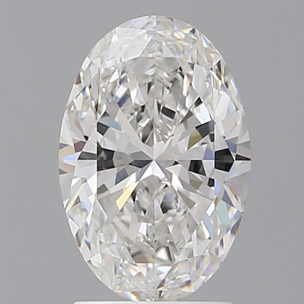 2.05 Carat Oval Shaped, Ideal Cut, E Color, VS1 Clarity, IGI Certified Lab Grown Diamond